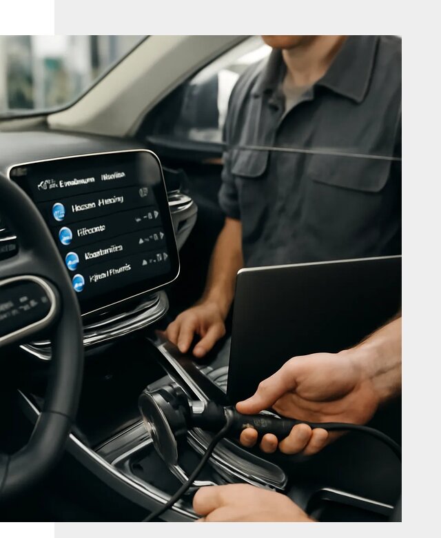 Установка приложений Geely для мультимедиа автомобиля в Чернушке