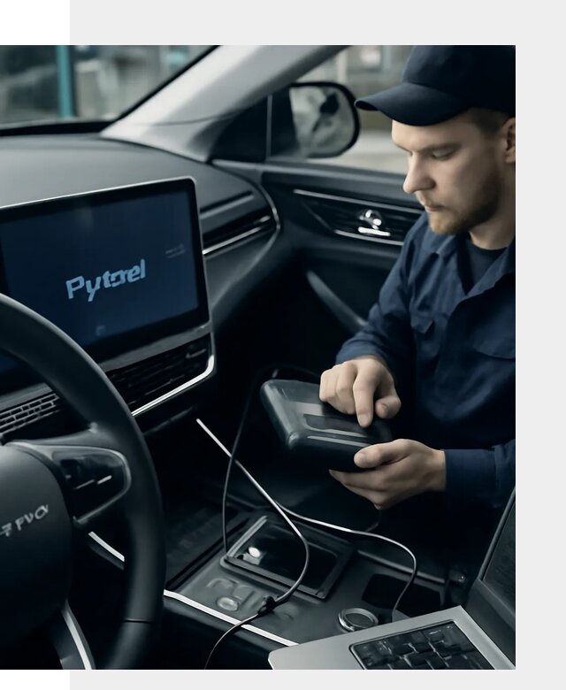 Русификация автомобилей Jetour с адаптацией меню в Чернушке