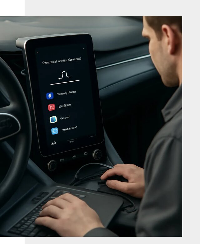 Установка приложений Lynk Co на автомобиль в Чернушке