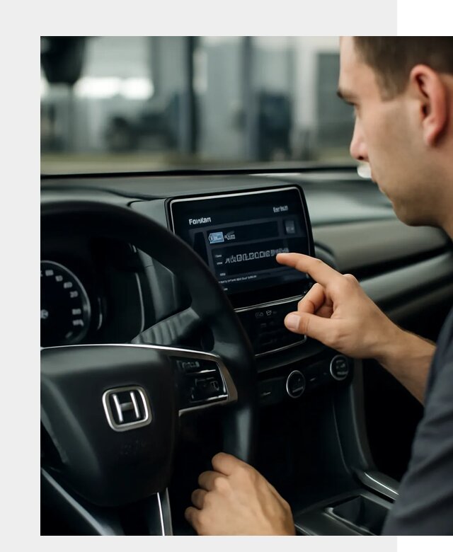Русификация панели приборов Honda в Чернушке по цене 5078 ФастМобиль-Чрш