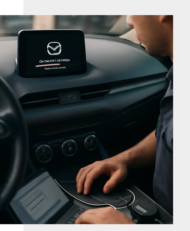 Установка приложений Mazda на мультимедийную систему в Чернушке
