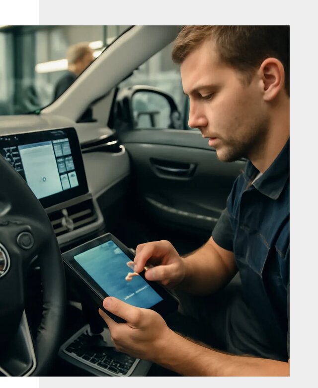 Установка приложений Toyota на мультимедиа в Чернушке